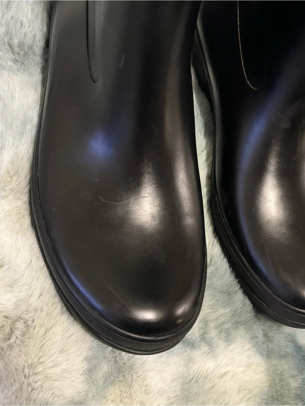 Helly Hansen Veierland 2 Womens Size 7 Rain Boots Black Rubber Waterproof NWOB